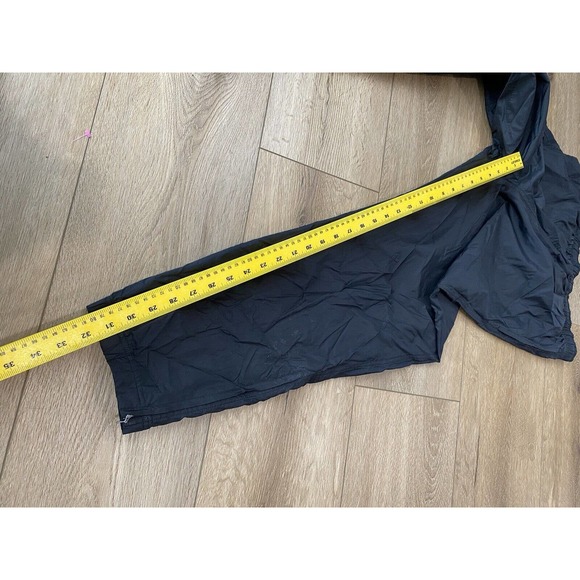 Nike Pants Mens XL Black Track High Rise Tapered Running Activewear VINTAGE - Picture 7 of 7